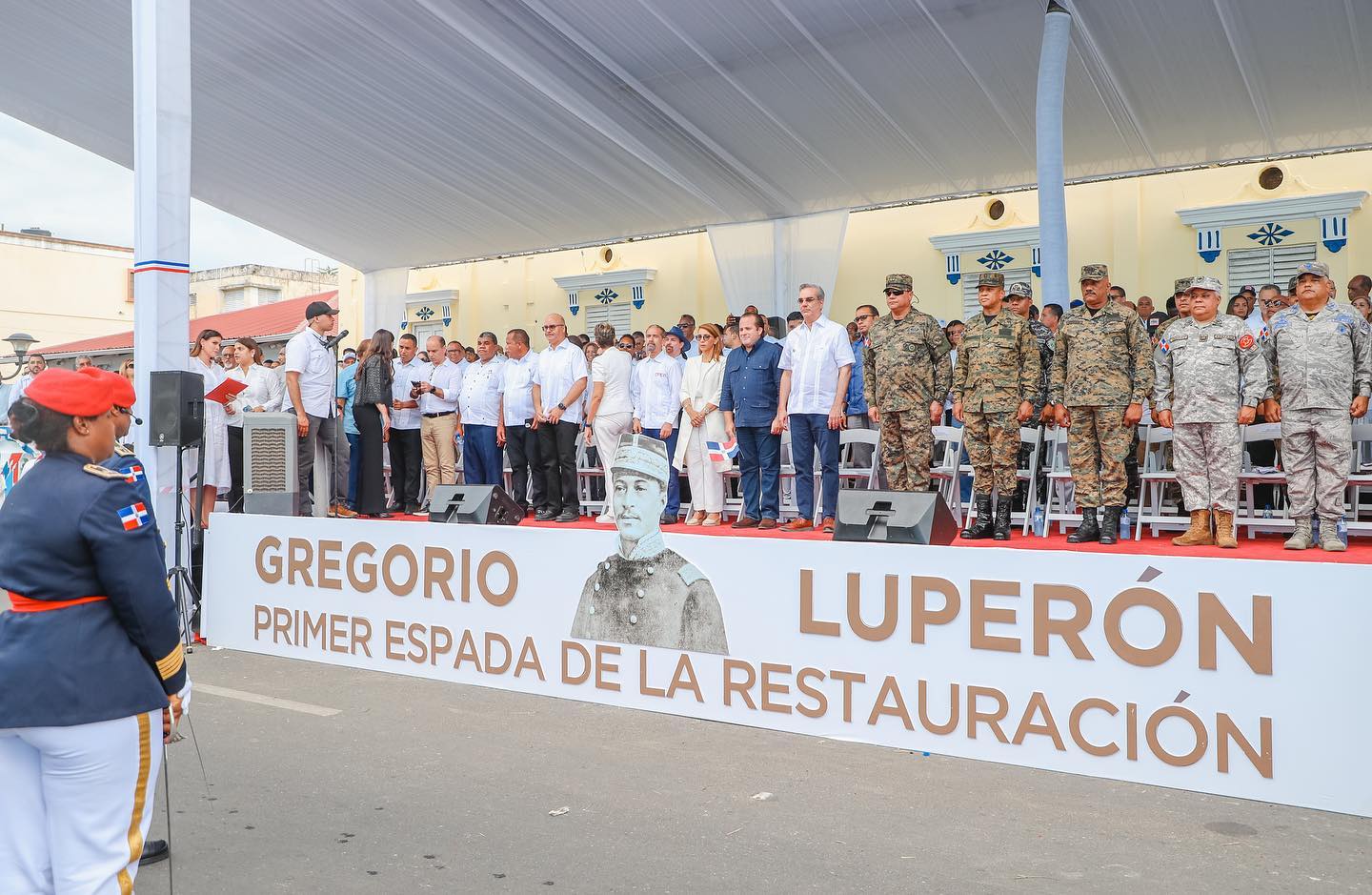 Presidente Abinader encabeza actos conmemorativos por el 183